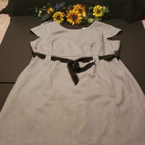 DRESSBARN Gray dress